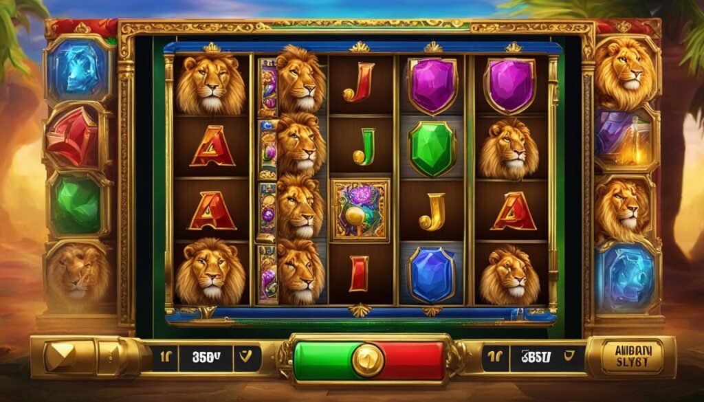 5 Lions Megaways Paytable