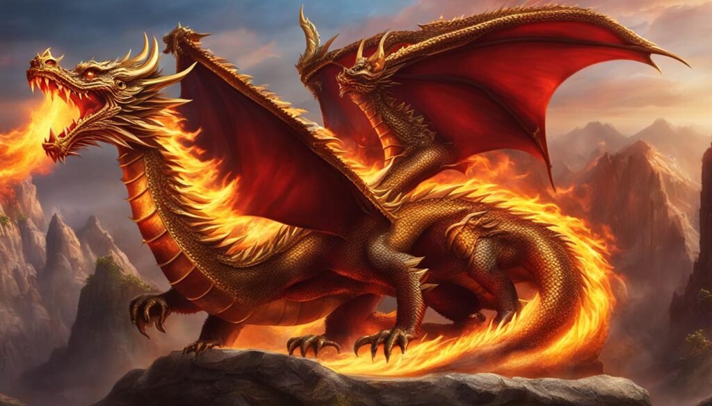 Dragon Hot Hold and Spin Graphics and Sound Design