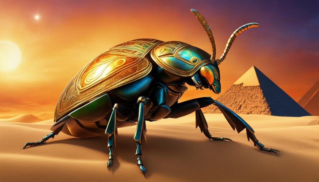 Scarab beetle