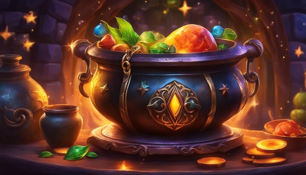 Visual Treat, The Magic Cauldron, Enchanted Brew Slot