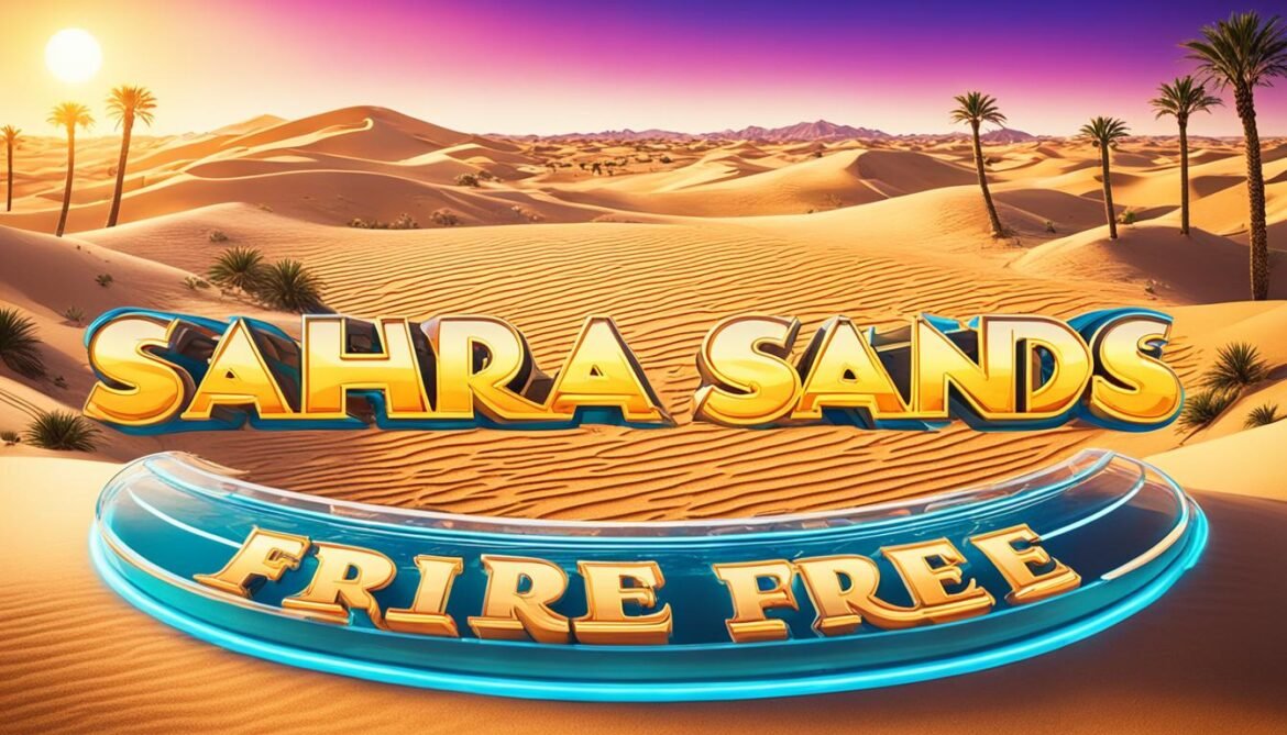 Sahara Sands Free Spin